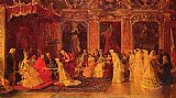 Luis Alvarez Catala Princess Borghese Bestowing Dowries painting